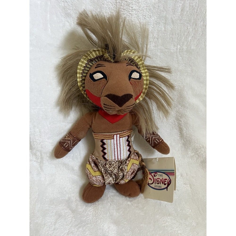 Disney The Lion King Broadway Musical Simba Plush Doll with‎ Tags